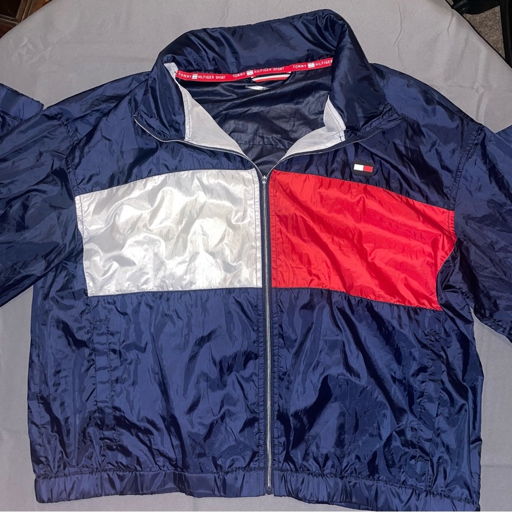 Oversized Tommy Hilfiger Zip Up